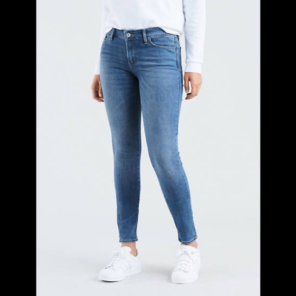 LEVI’S 711 Embellished Skinny Jeans